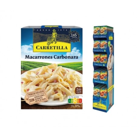 CARRETILLA Plato de macarrones carbonara 103719