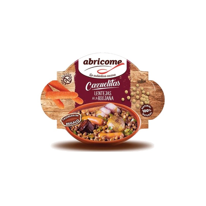ABRICOME Cazuela de lentejas a la riojana 415GR 103725