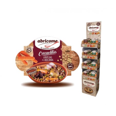ABRICOME Riojan-style lentil casserole 415GR 103725