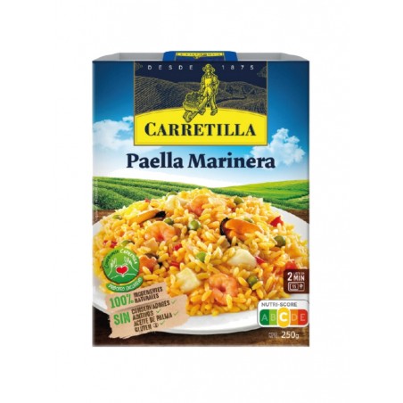 CARRETILLA Plato de paella marinera 103787