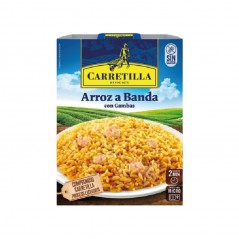CARRETILLA Plato de arroz a banda con gambas 103789