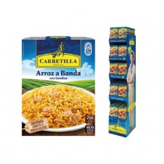 CARRETILLA Plato de arroz a banda con gambas 103789