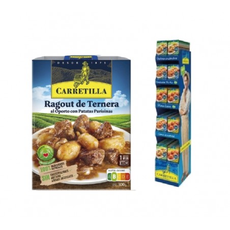 CARRETILLA Veal ragout dish with port 300GR 103795