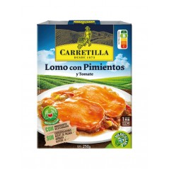CARRETILLA Loin dish with peppers and tomato 103799