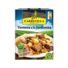 CARRETILLA Veal dish in the garden 103801