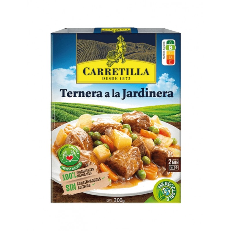 CARRETILLA Plato ternera a la jardinera 103801