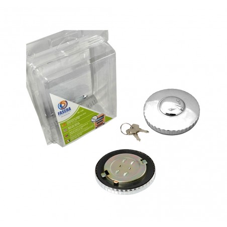 FASEBA Tapón de depósito combustible para camion metal con llave 60 MM 11176