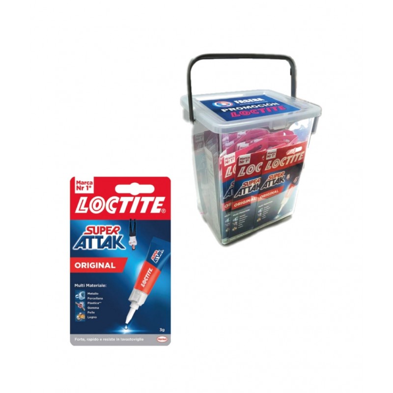 FASEBA Package of 30 units loctite super glue in a bottle 3GR 13211A