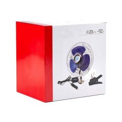 VARIOS Rotating fan with clip 24V 8" 15321