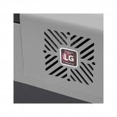 LG Refrigerator with compressor and Bluetooth USB connection, wheels carrying handle 12/24/220V 30L 15323