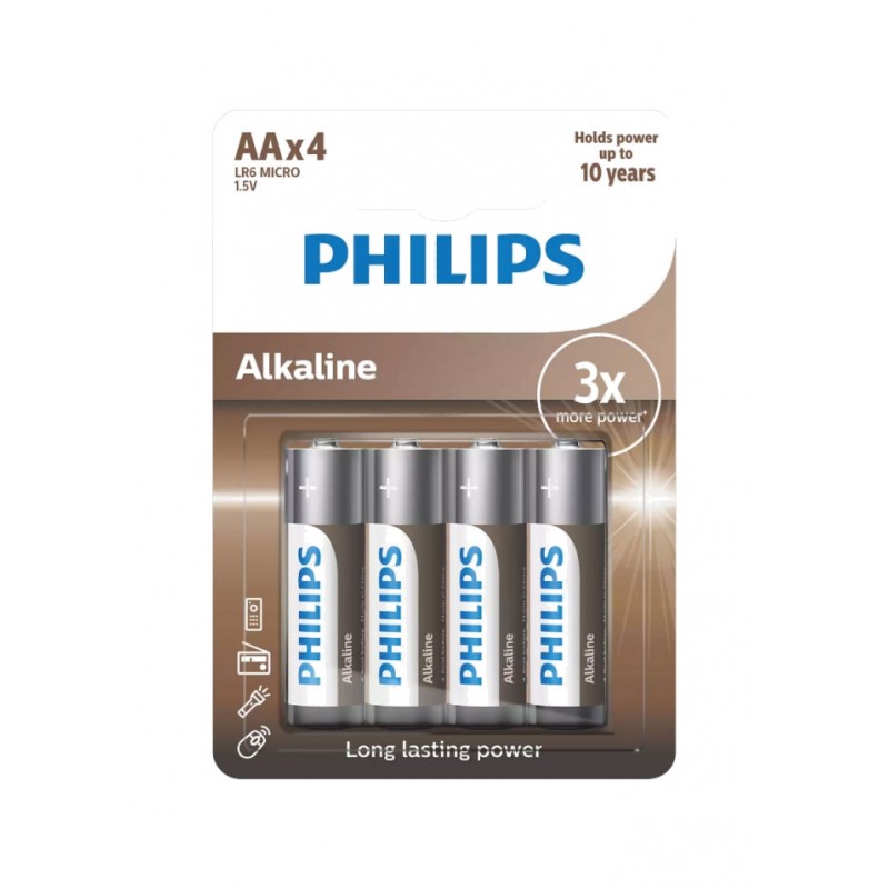 PHILIPS Eco range alkaline battery 4U LR6 17211A