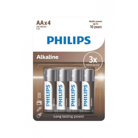 PHILIPS Eco range alkaline battery 4U LR6 17211A