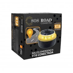 VARIOS Connected and geolocated emergency light beacon SOS ROAD V16 17915