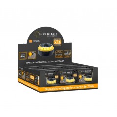 VARIOS Connected and geolocated emergency light beacon SOS ROAD V16 17915