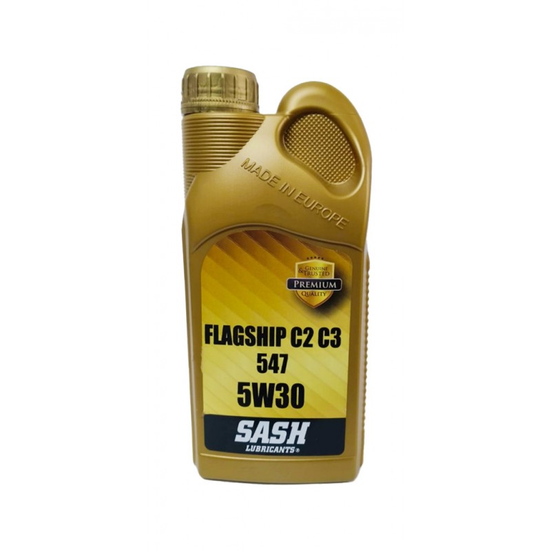 SASH ENGINE LUBRICATING OIL FLAGSHIP 547 C2 C3 5W30 1L 19336