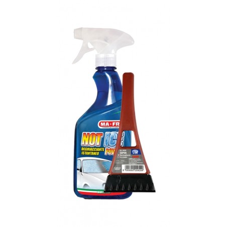 FASEBA Kit de invierno, quita hielo en spray con rasqueta quitahielo 500ML INVIERNO2024