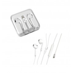 LAMPA Headphones with microphone and bluetooth connection, cable for APPLE 8 PIN ESSENTIAL - 120 CM LAM38687