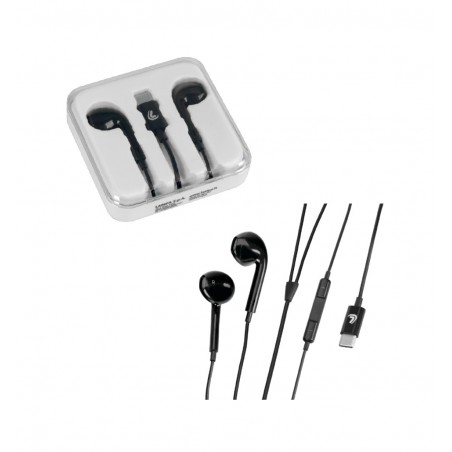 LAMPA Headphones with microphone and bluetooth connection, cable USB TYPE-C ESSENTIAL- 120 CM LAM38693