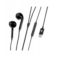LAMPA Auriculares con micrófono y conexión bluetooth, cable USB TYPE-C ESSENTIAL- 120 CM LAM38693