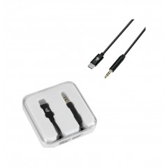 LAMPA Type c to auxiliary line cable ESSENTIAL 100 CM LAM38694