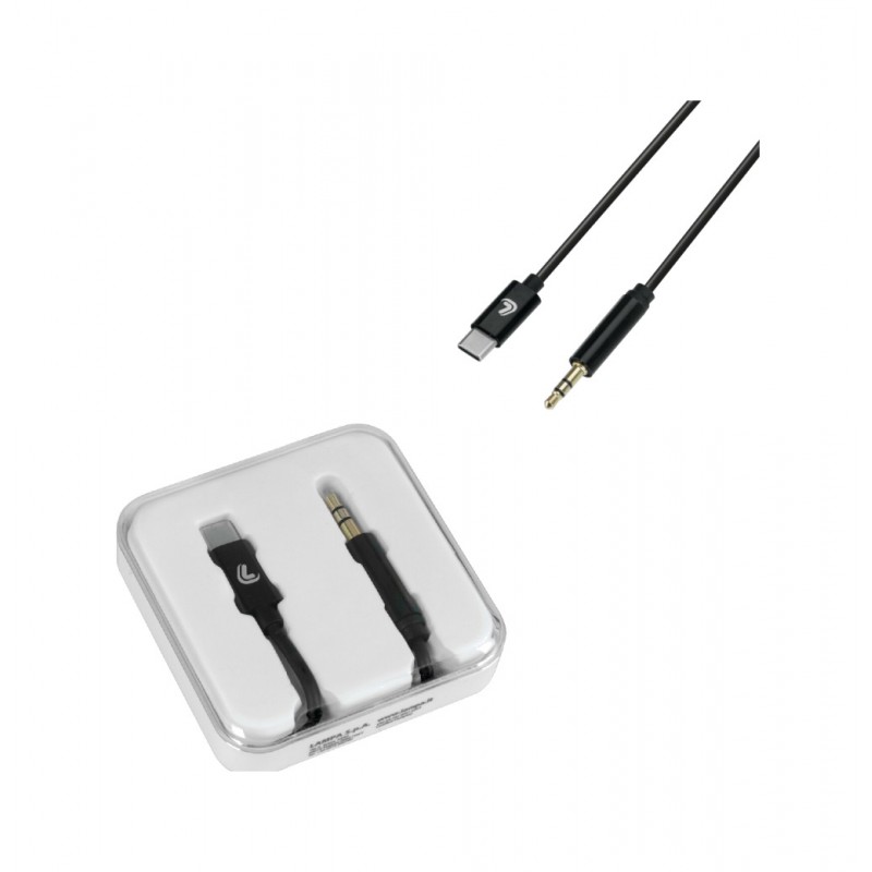 LAMPA Type c to auxiliary line cable ESSENTIAL 100 CM LAM38694