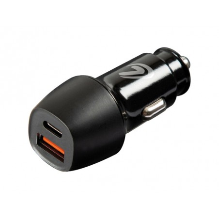 LAMPA Cargador de bateria puerto usb y tipo c 18W 12/24V LAM38718