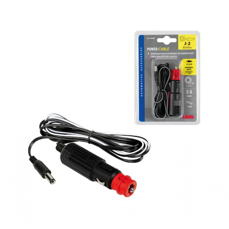 LAMPA Cigarette lighter socket connection 12/24V LAM38988