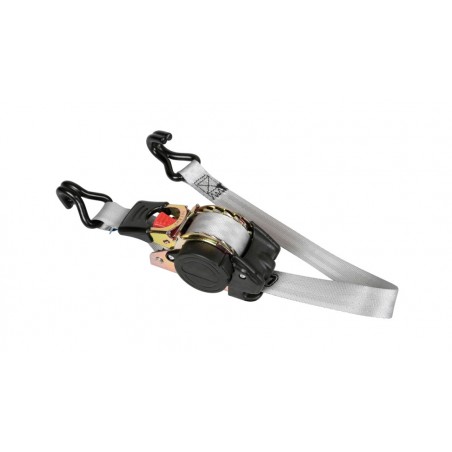 LAMPA Trincaje auto enrollable con doble gancho 2,5X300 CM 600KG LAM60141