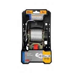LAMPA Trincaje auto enrollable con doble gancho 5X300 CM 1500KG LAM60142