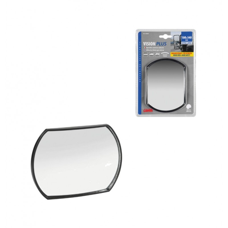 LAMPA Adhesive convex rearview mirror 140*100MM LAM65564