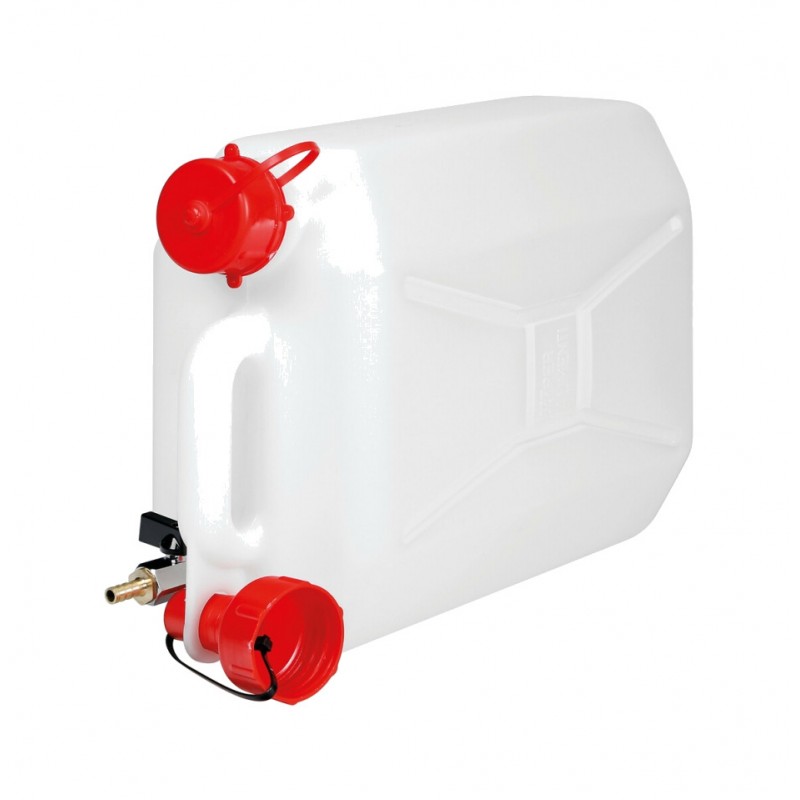 LAMPA Polyethylene drum with horizontal metal valve 10 L LAM67014