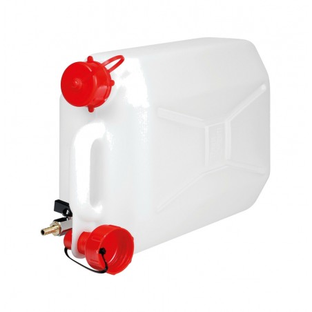 LAMPA Bidón de polietileno con válvula metálica horizontal 10 L LAM67014