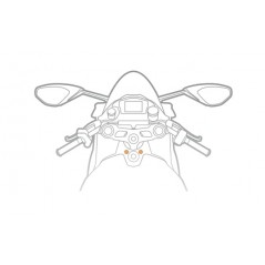 LAMPA Fijación para bloque de llave, compatible con LAM91584