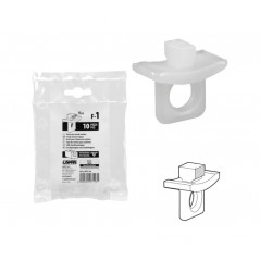 LAMPA u type truck curtain stopper 4 MM 10U LAM97116