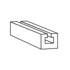 LAMPA Tope de cortina para camión tipo u 6MM 10U LAM97117
