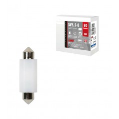 LAMPA Double polarity LED lamp with built-in resistance SERIES 2 SMD 1 CHIP-12*41MM-SV8,5-8-ROJO-9/32V LAM97579