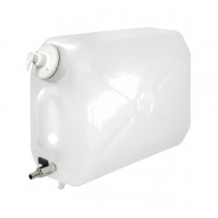 LAMPA Bidón de agua horizontal con grifo y dispensador 25L LAM97868