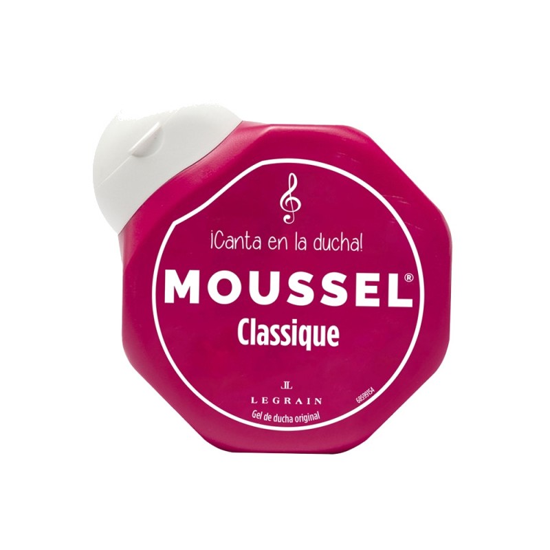 REBEL MOUSSE Classic shower gel in octagonal container MOUSSEL 60ML 06077