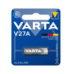 VARTA Replacement battery for car key V27A 156.00.07