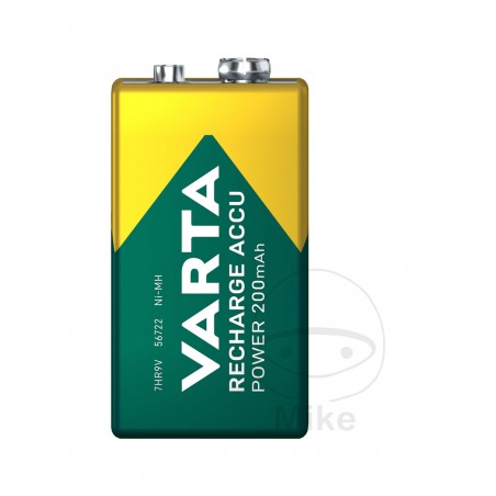 VARTA Pila recargable 9V 156.00.36