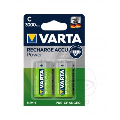 VARTA Set of rechargeable batteries ready to use BABY C POWER 156.00.51