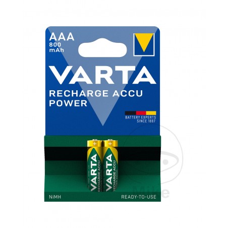 VARTA Juego pilas pequeñas recargables listas para usar AAA POWER 156.00.69