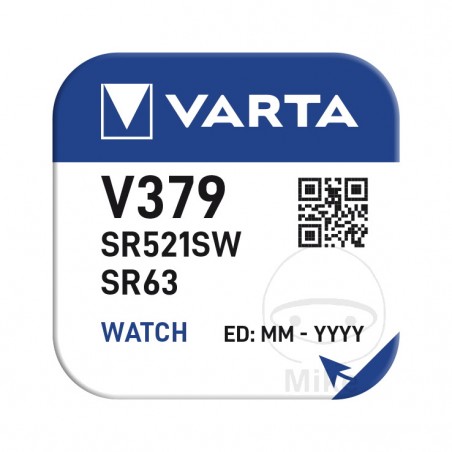 VARTA button battery V379 156.00.76