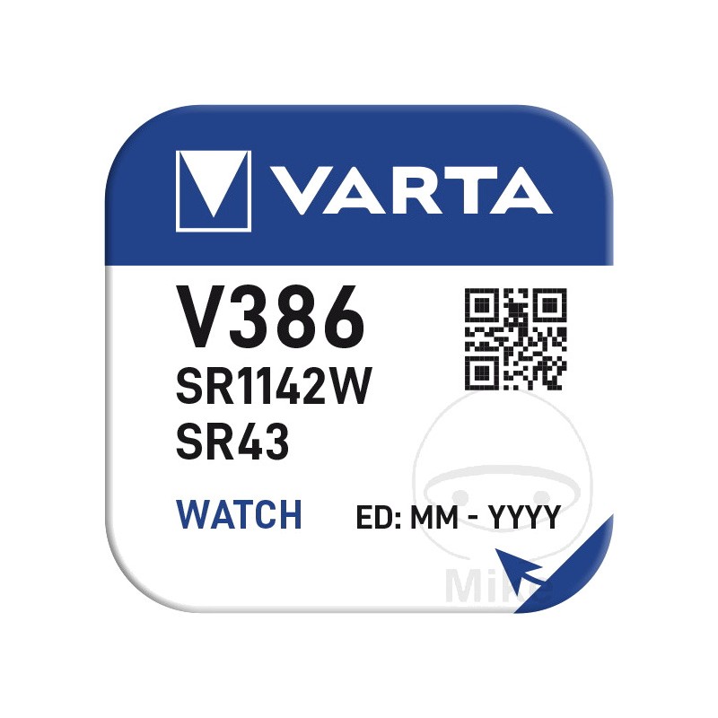 VARTA button battery V386 156.00.86