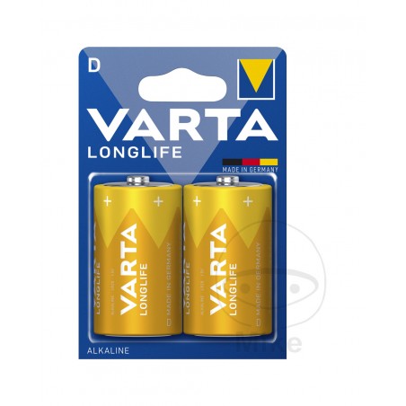 VARTA Juego pilas MONO D LONGLIFE LR20 156.01.13