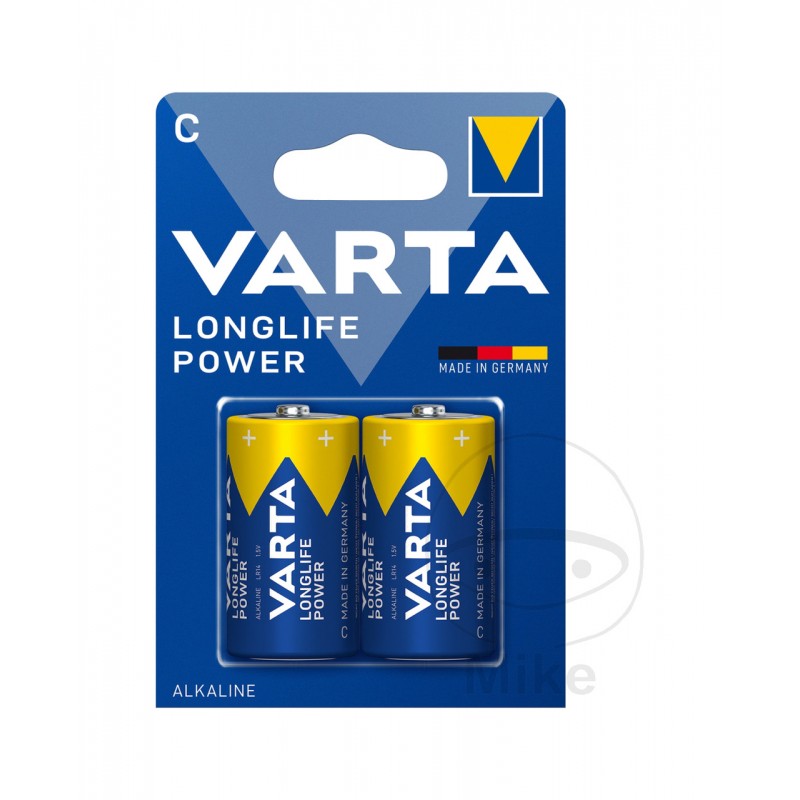 VARTA Juego pilas BABY C LONGLIFE POWER LR14 156.01.14