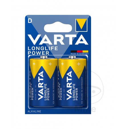 VARTA Juego pilas MONO D LONGLIFE POWER 156.01.17