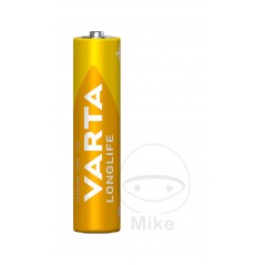 VARTA Pack 4 pilas pequeñas AAA LONGLIFE 156.01.18