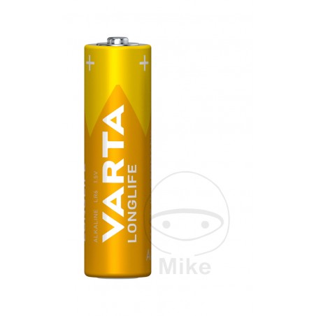 VARTA Pack of 4 medium batteries AA LONGLIFE 156.01.28