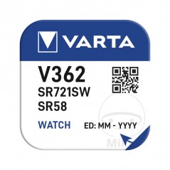 VARTA button battery V362 156.68.44